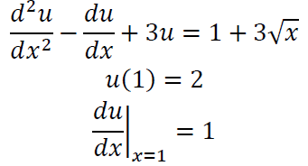 مثال دوم حل معادله دیفرانسیل