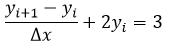 گسسته سازی مثال اول حل معادله دیفرانسیل