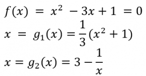 حل معادله به روش تکرار ساده در متلب