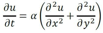 فرم کلی معادله دیفرانسیل انتقال حرارت دو بعدی
