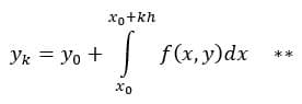 فرم کلی روش چند مرحله‌ای برای حل معادله دیفرانسیل معمولی