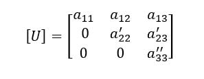 روش تجزیه ال یو برای حل دستگاه معادلات خطی